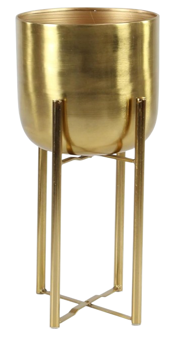 19in Gold Plant Stands