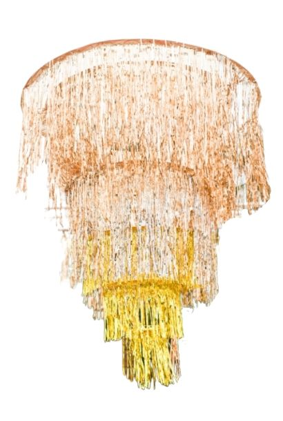 Tinsel Chandelier
