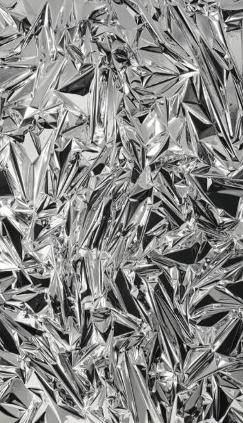 3D Silver 4'x8' Champ Texture Wall