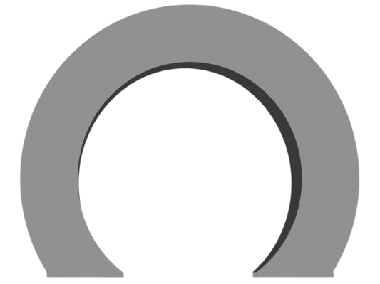 XXL 3D 10'x9' Circle Entrance