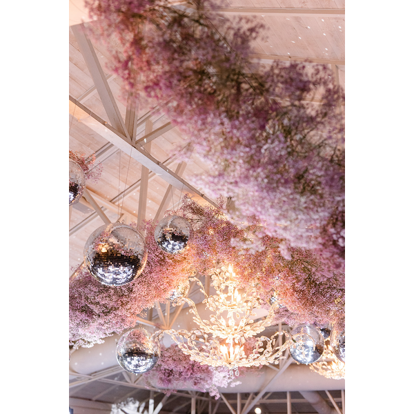 Disco Ball Ceiling Install