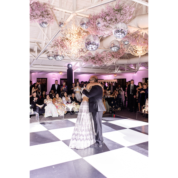 Disco Ball Ceiling Install