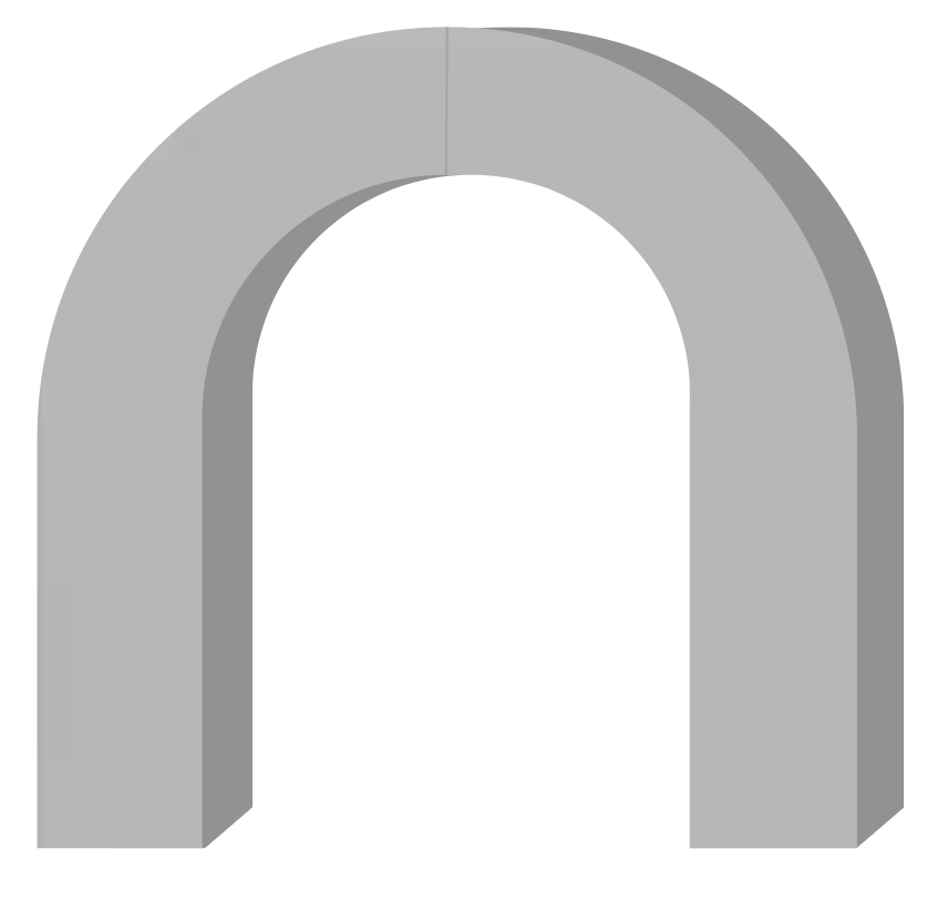 3D Passthrough 8'x8' Arch Structure