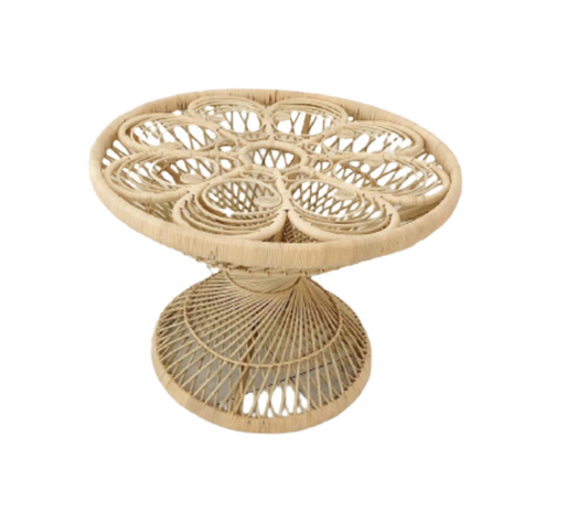 Rattan Small Dining Table