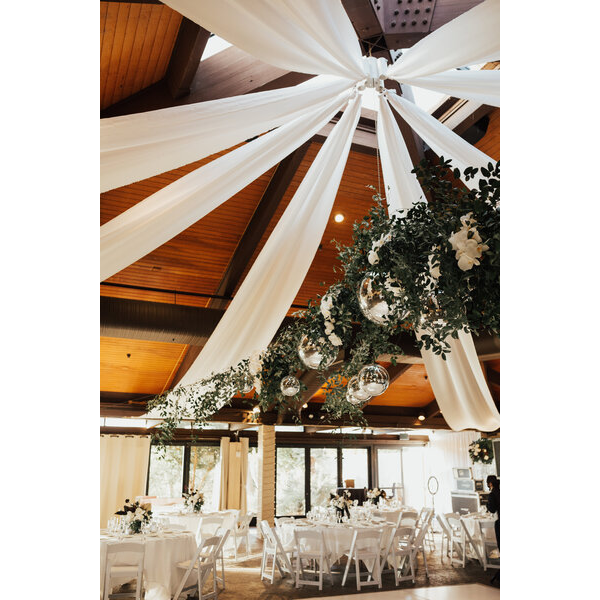 Disco Ball Ceiling Install