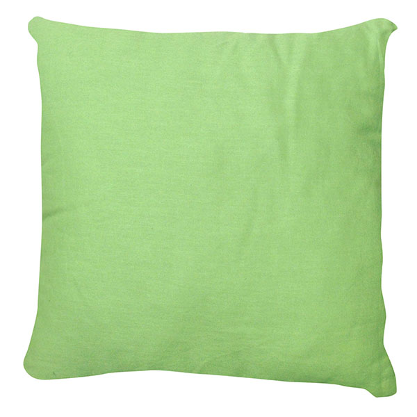 Lime Green Cotton Pillow