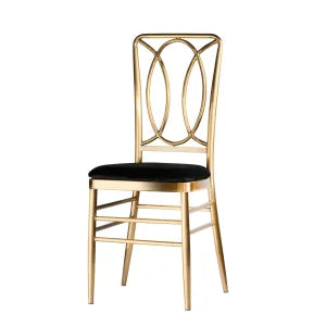 Gold Orleans Black Cushion