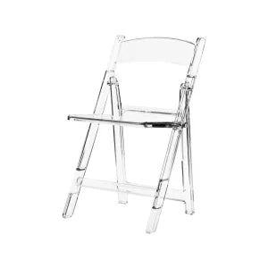 Clear Folding Chair