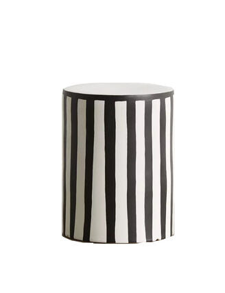BW Stripe Table