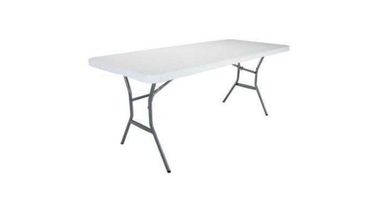 6' x 30" Rectangle Plastic Table (6 Ft. Table)