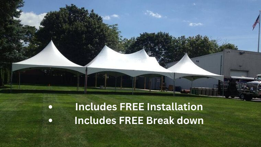 20'x70' High Peak Frame Tent / Canopy