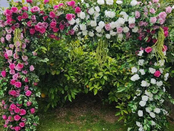 Enchanted Rose - Floral Arch
