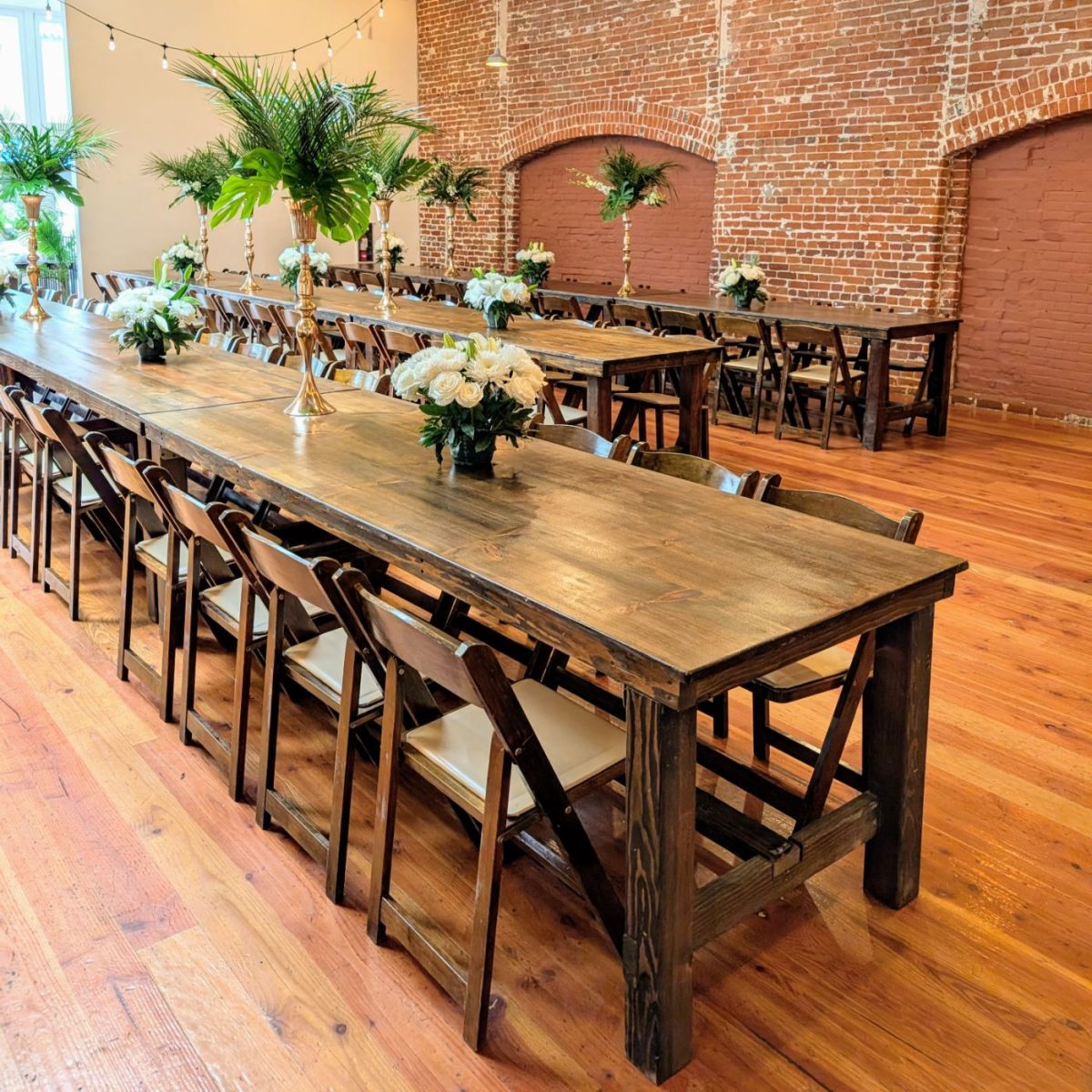 8' Hickory Farm Table