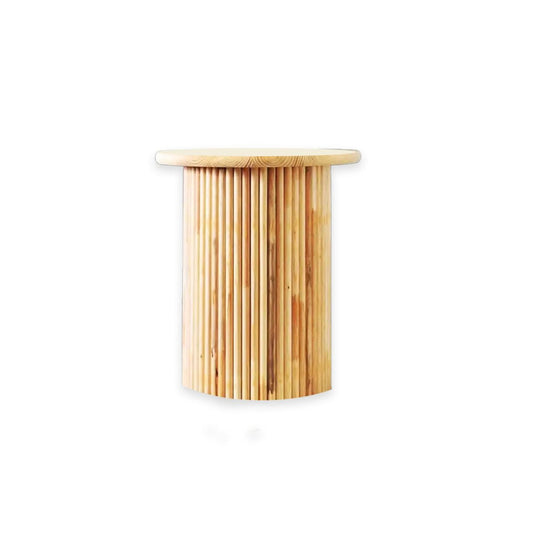 Fluted Side Table