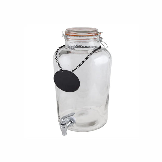 Rustic Glass Beverage Dispenser