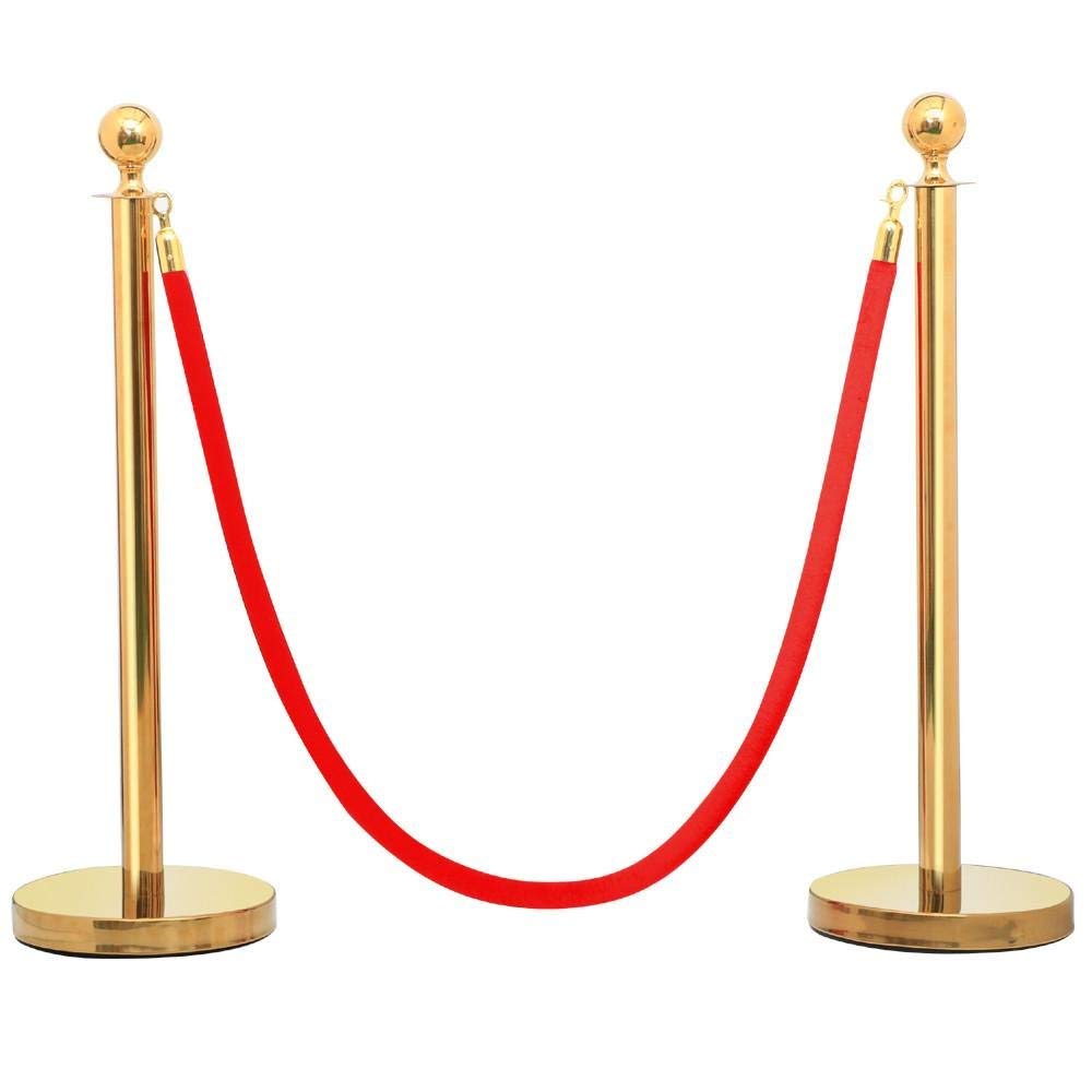Gold Stanchion Post