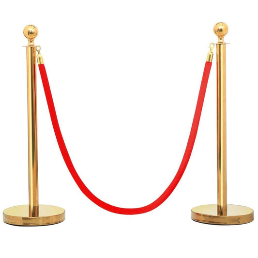 Gold Stanchion Post