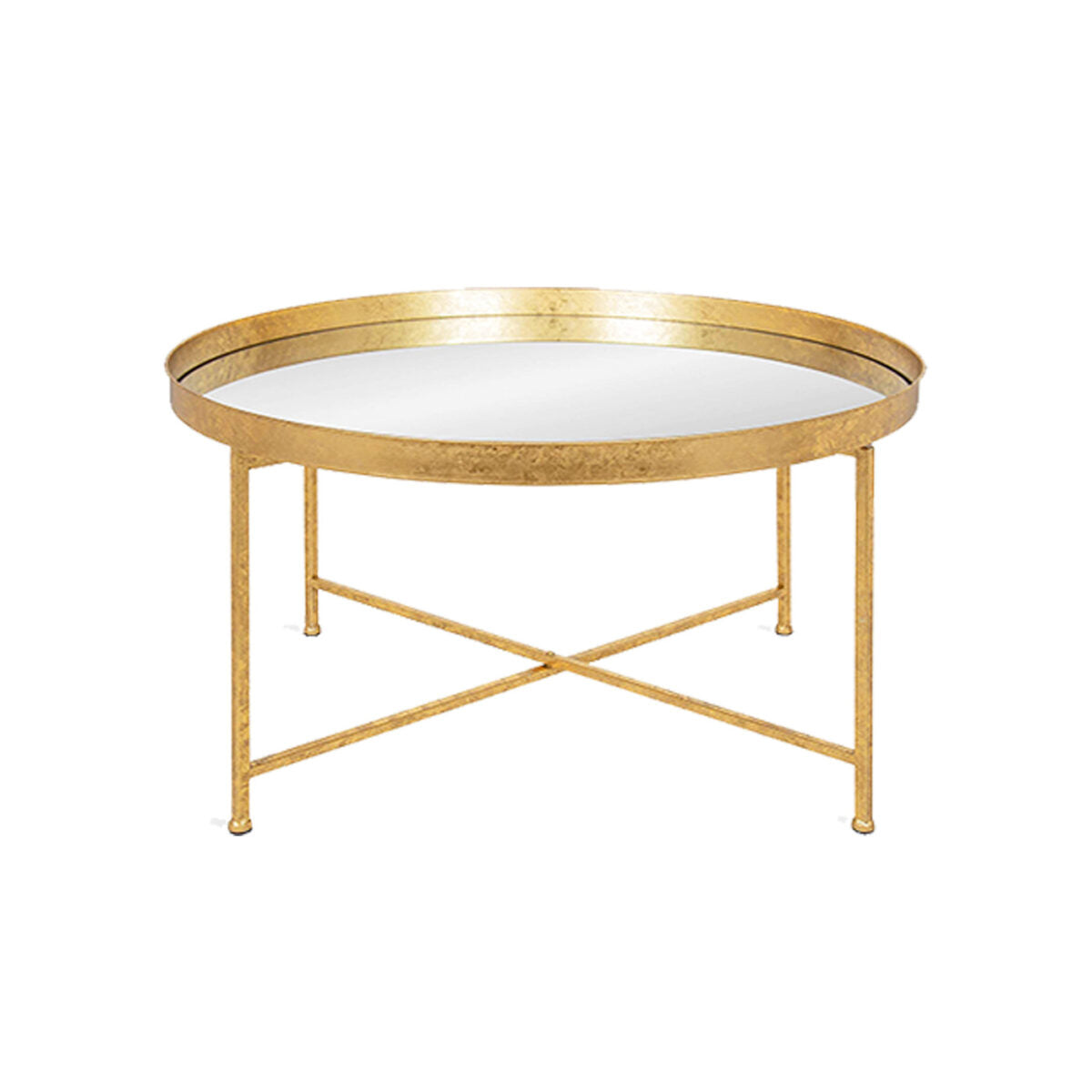 Mirror Gold Coffee Table