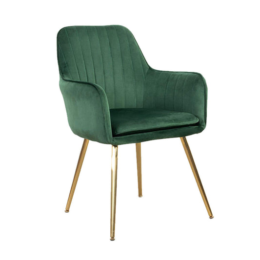 Pine Velvet Chair