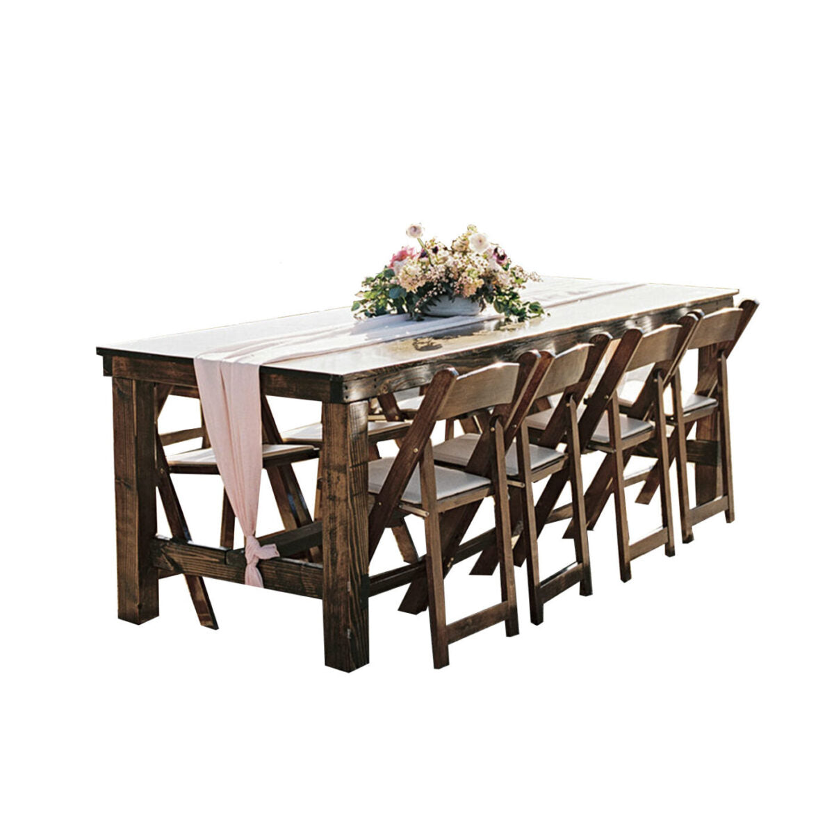 8' Hickory Farm Table