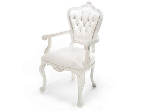 Jasmine Armchair White