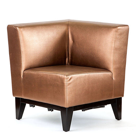 Club Corner Sofa Bronze