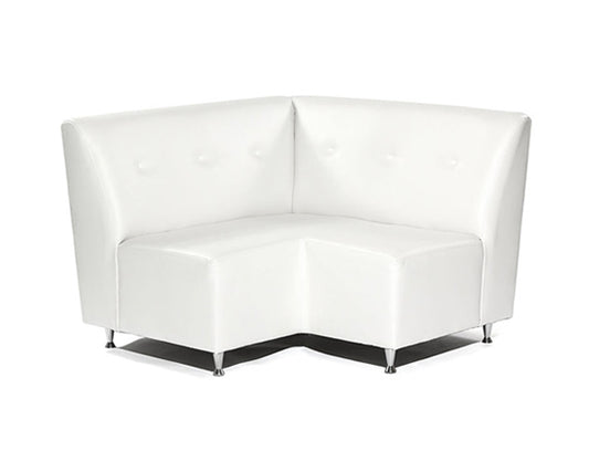 South Beach Corner Sofa White