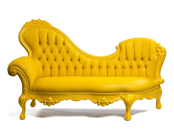 Jasmine Chaise Yellow