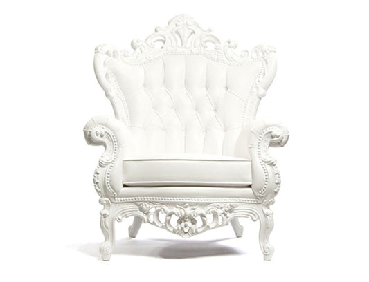 King'S Chair White