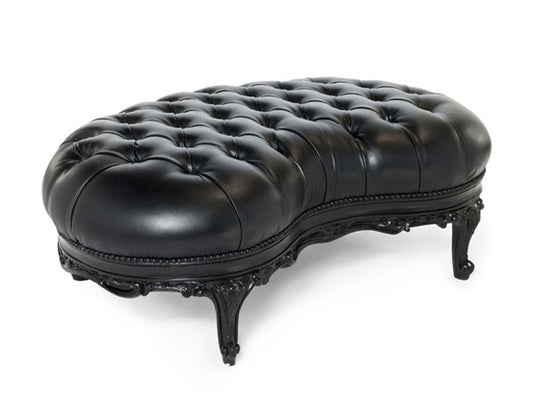 Jasmine Ottoman Black