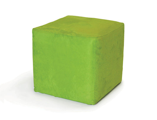 Cube Ottoman Lime Green