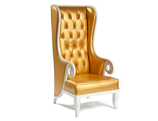Gramercy Wingback Chair Gold
