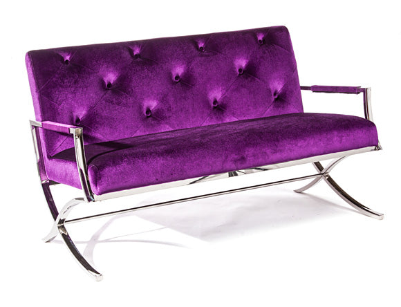 Cosmopolitan Love Seat Purple