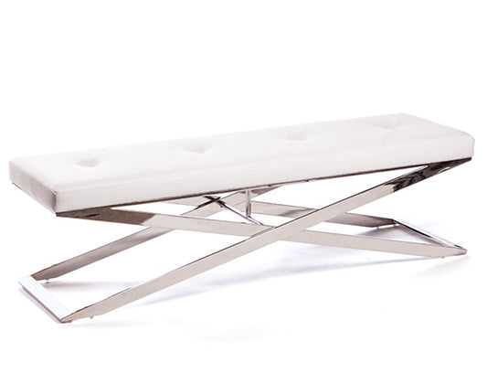 Cosmopolitan Bench White