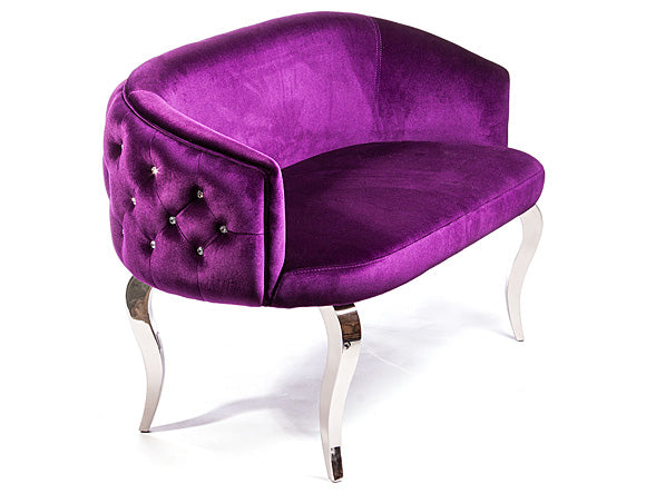 Marion Love Seat Purple