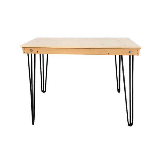2.5' Honey Hairpin Ceremony Table