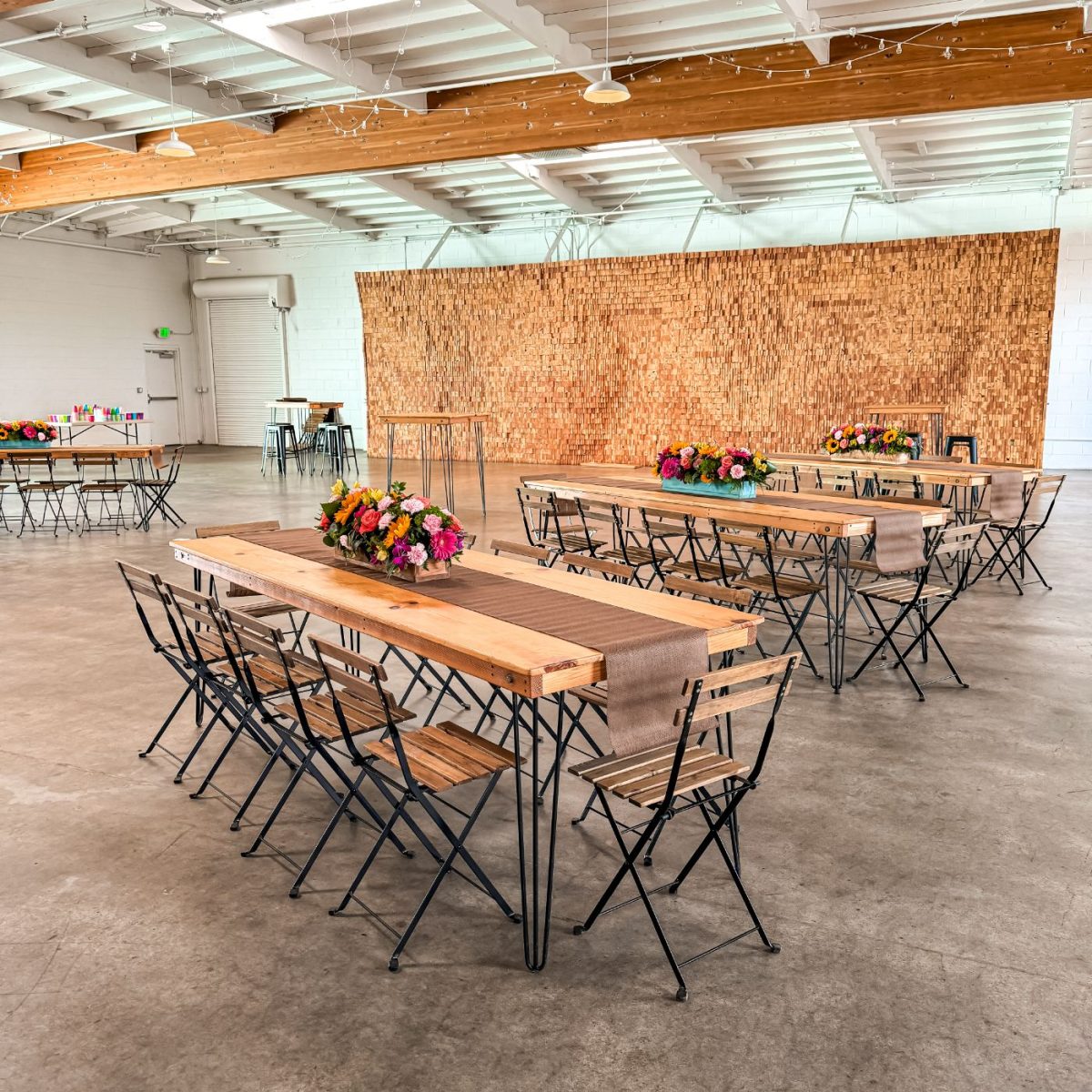 Thanksgiving Honey Table & Bistro Chair Package