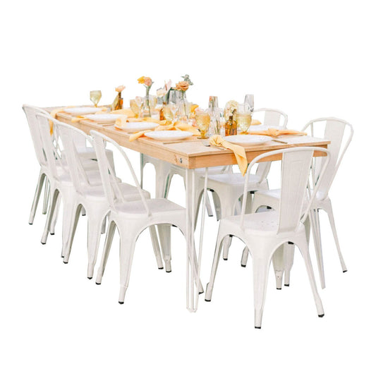 8' Honey Hairpin Table