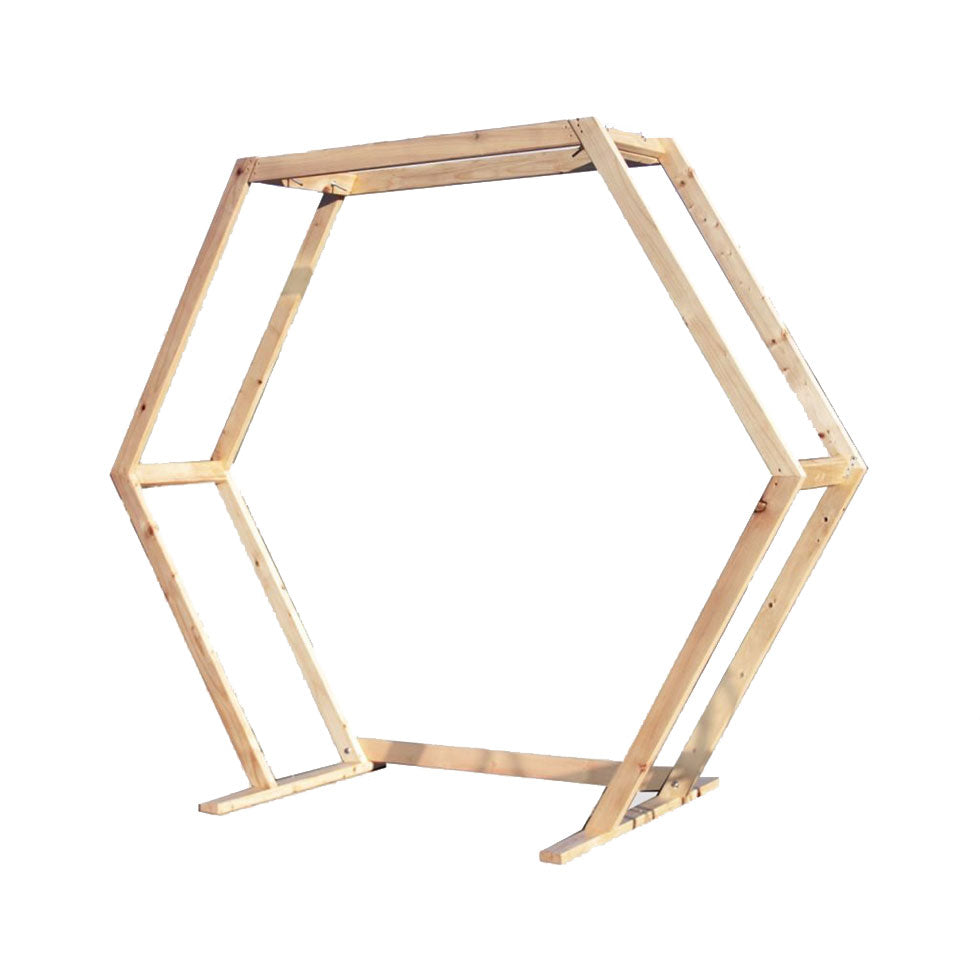 Honey Hexagon Arch
