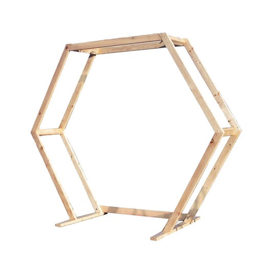 Honey Hexagon Arch