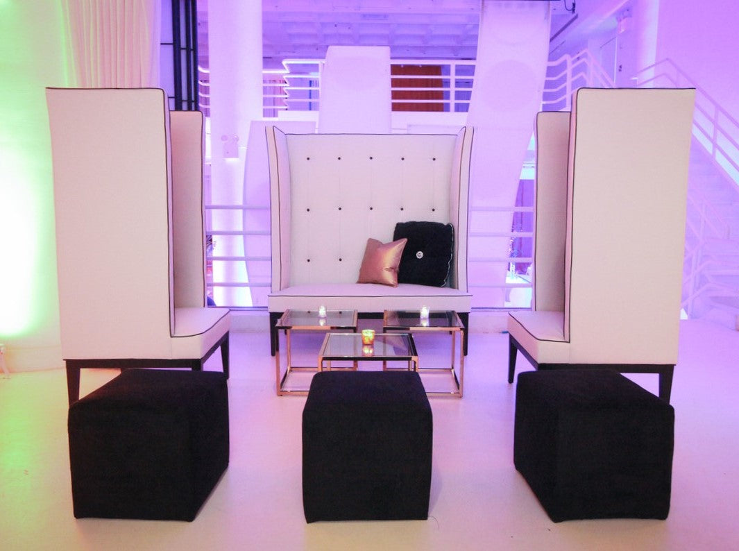 Tux High-Back Love Seat