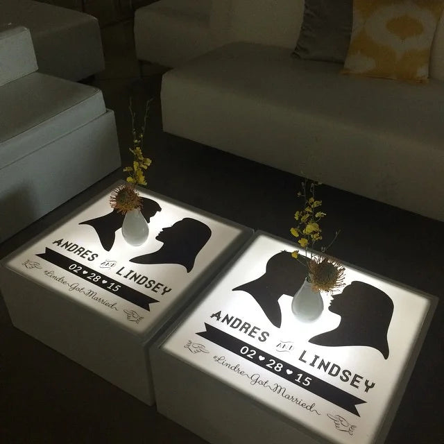 Illumina Box Table - White