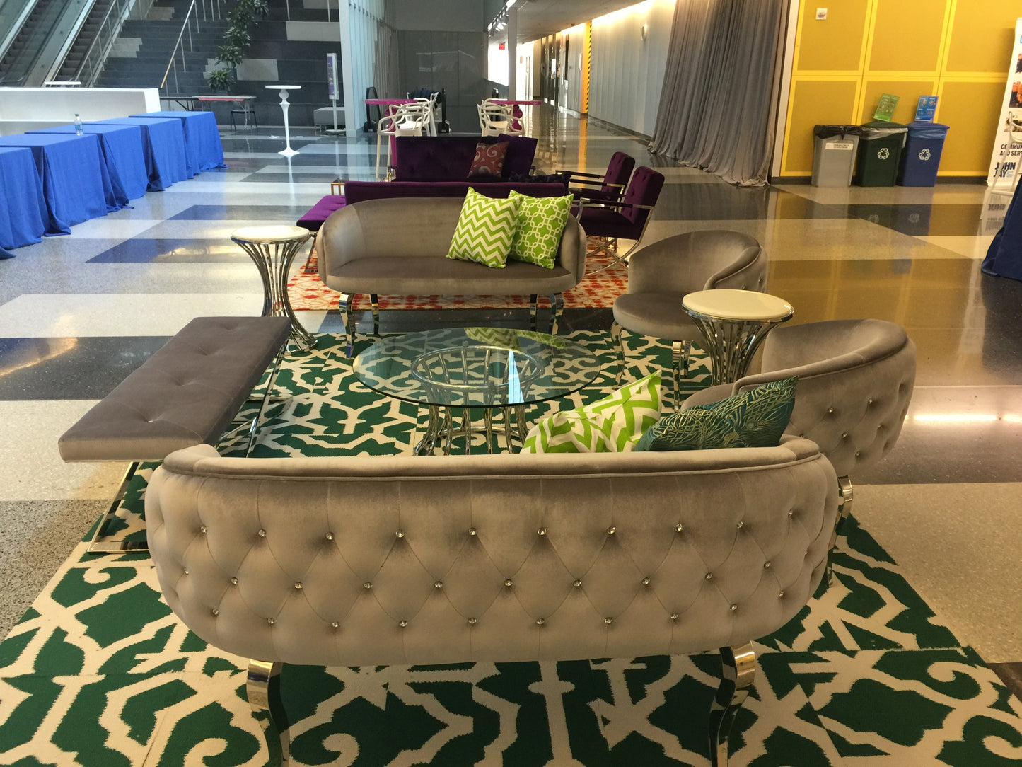 Marion Love Seat Grey