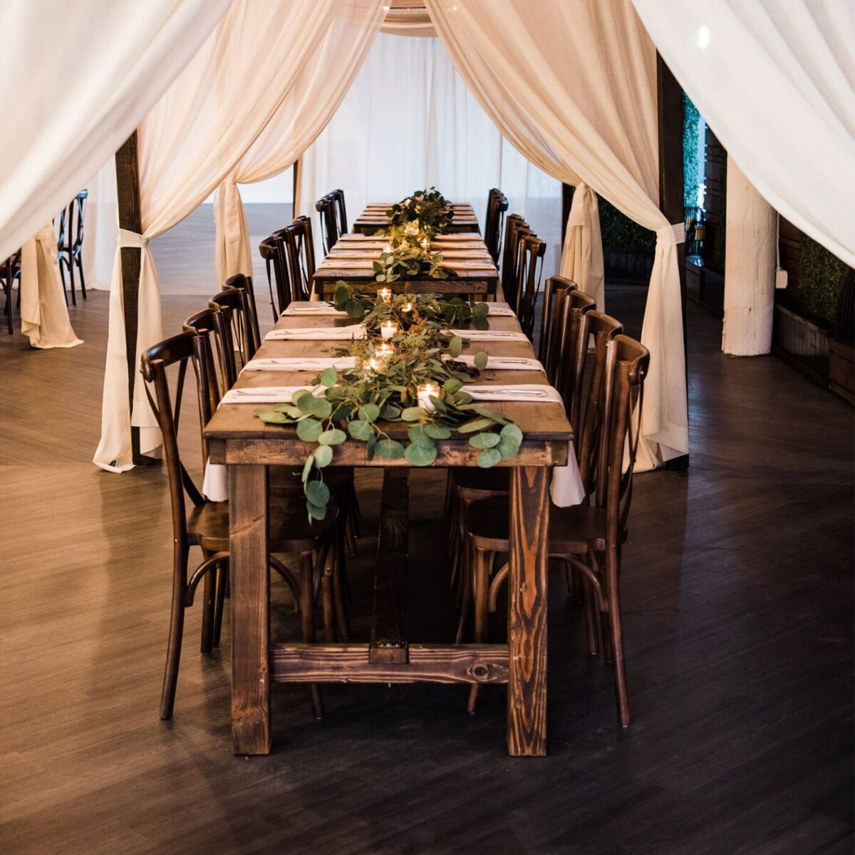 Hickory X-back Chairs