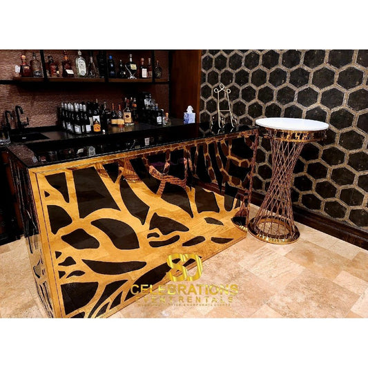 Luxury Bar – Black & Gold
