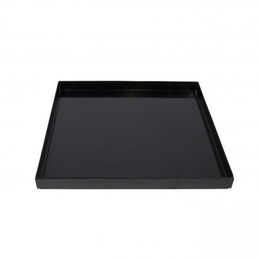 13" Square Black Melamine Tray