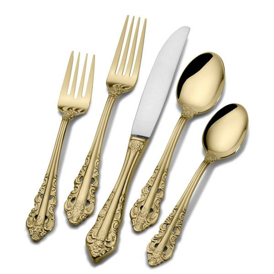 Vintage Gold Flatware