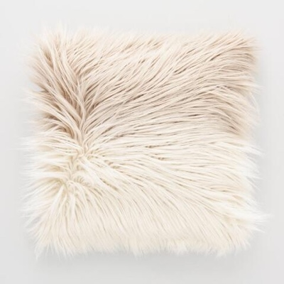 Mocha Ombre Fur Pillow