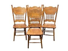 Vintage Wood Dining Chairs