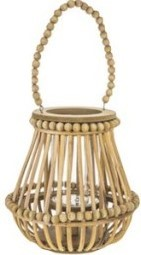 Boho Wood Lantern
